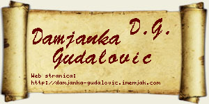 Damjanka Gudalović vizit kartica